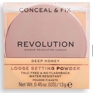 Makeup revolution loose setting powder (deep honey)